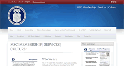 Desktop Screenshot of mscassociation.org
